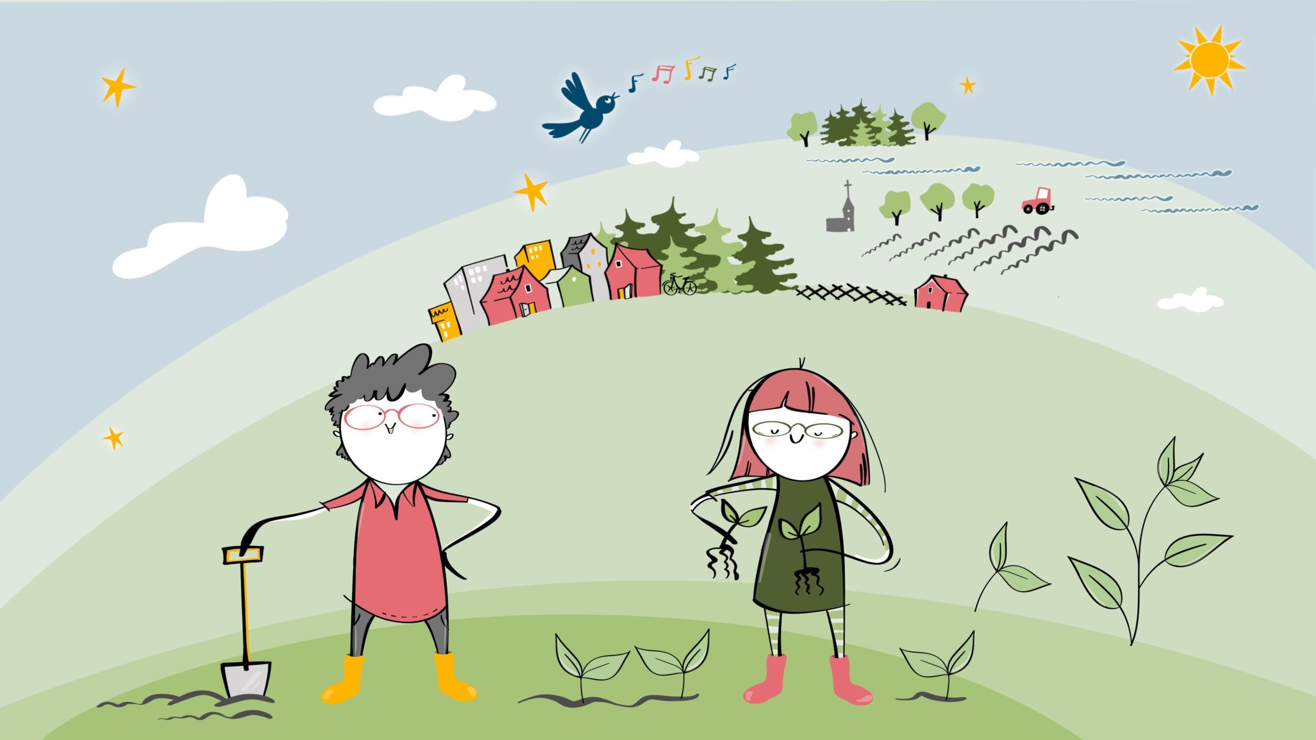 Öregrunds Golfklubb plats för blomsteräng