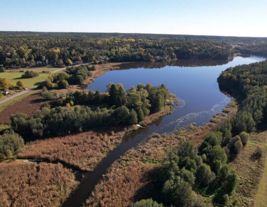 Lilla Garnsviken, Brottby, Vallentuna. Toftesta holme där naturparken kommer anläggas.